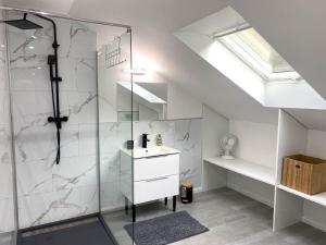 Appartements La Bulle / Jacuzzi, dome et terasse a la campagne : photos des chambres