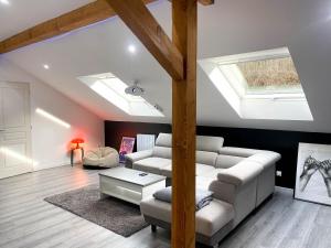 Appartements La Bulle / Jacuzzi, dome et terasse a la campagne : photos des chambres