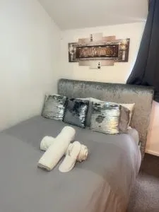 Lux 1 bedroom and a private bathroom in a shared flat with free parking and Netflix - Wormley