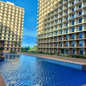 TGNL Cozy Den with Pool & 100MBPS Fiber WiFi at Saekyung Village One Marigondon