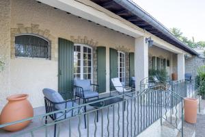 Hotels Hotel La Garrigue & Bar Le Perchoir : Chambre Quadruple Standard