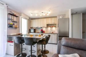 Appartements Beautiful apartment with terrace Annecy : photos des chambres