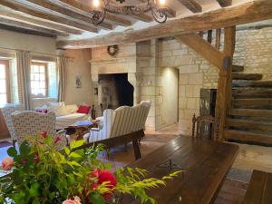 Maisons de vacances Gite logis de la COQUETIERE avec piscine : photos des chambres