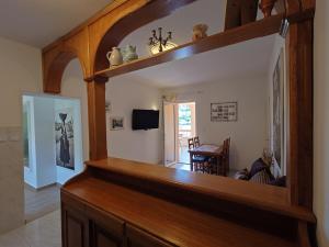 Apartment in Kampor with sea view, balcony, air conditioning, WiFi (4838-1)