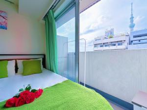 jr錦糸町北口走路约5分钟 靠近浅草和晴空塔房源在8楼有电梯交通方便有阳台靠近浅草天空树