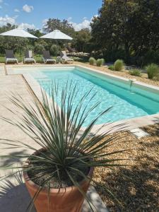 Maisons de vacances Le Fiacre entre chenes et oliviers dans le Luberon : Maison 3 Chambres