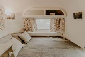 Streamside ShinyTiny Airstream in the Smokies