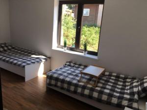 Pokoje nad jeziorem Dobskim półwysep Fuleda