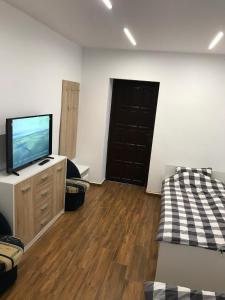 Pokoje nad jeziorem Dobskim półwysep Fuleda