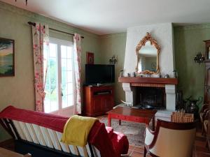 Maisons de vacances Maison de campagne avec piscine : photos des chambres