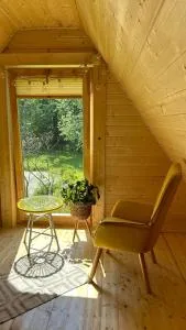 Imantas guļbaļķu namiņš ar pirti - Ikla