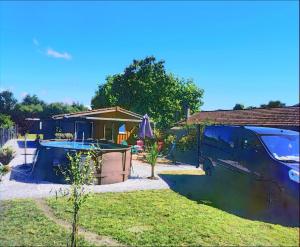 Maisons de vacances MAISON PISCINE PRIVEE 4a5 PERS9 & 11 KMs DES PLAGES OCEANES ET DU LAC : photos des chambres