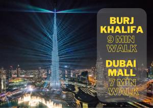 Brand New 2BHK Luxury Apartment 7min to Dubai Mall 1.5 Bath