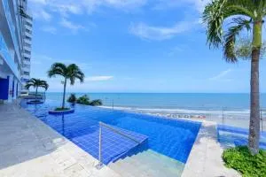 Apartamento lujoso frente al mar - 卡塔赫纳