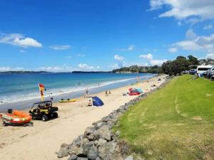 Relaxed in Red Beach