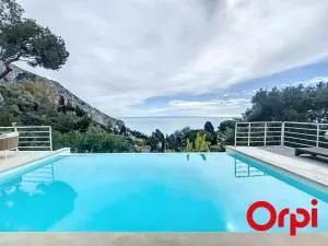 Calme studio avec piscine privée, clim et parking à Menton - FR-1-647-31 - Castillon