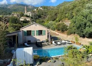 Villa 68 m2 avec piscine et jacuzzy - Campile