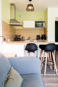 Appartements Appartement cosy 5 mins Honfleur piscine terrasse : photos des chambres