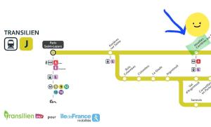 Appartements Studio lumineux 3 min Gare Houilles - RER A, Ligne L et J : photos des chambres