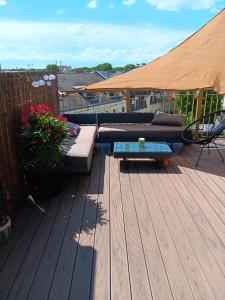 Über den Dächern Leipzigs - hochwertiges Apartment mit Dachterrasse im Zentrum Leipzigs