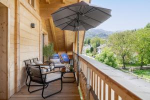 FENJOY Ferienapartments am Chiemsee mit Bergblick