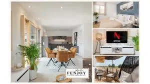 FENJOY: Ferienapartment in Neubau / Balkon / BBQ - Hittenkirchen