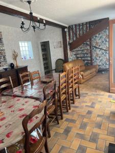 Maisons de vacances gite des amis a3km du parc de beauval : photos des chambres