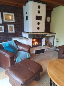 Domek pod lasem w miejscowości Rozogi- Mazury