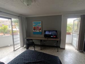 Acogedor Loft con Balcones para 2H Belén Rosales apt 201