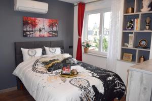Appartements Remarkable air-con 1-Bed Apartment by Paris : photos des chambres