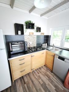 Chalet - gîte avec étang