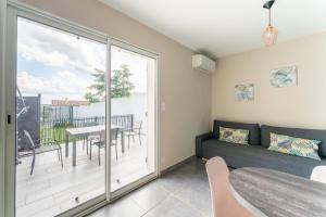 Maisons de vacances Maison de vacances avec terrasse : photos des chambres