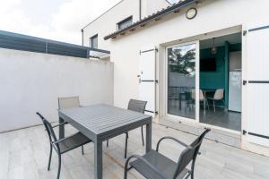 Maisons de vacances Maison de vacances avec terrasse : photos des chambres