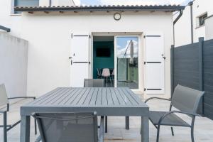 Maisons de vacances Maison de vacances avec terrasse : photos des chambres