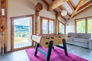 Chalets Merveille architectural en rondins chalet Whistler : photos des chambres