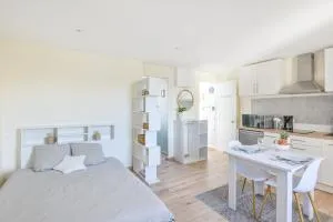 Le Haut de la Roseraie - Studio 3p avec vue mer - Bernières-sur-Mer