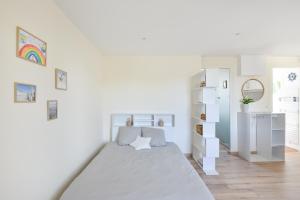 Appartements Le Haut de la Roseraie - Studio 3p avec vue mer : photos des chambres