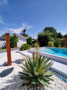 Maisons de vacances Gite avec piscine et espace bien-etre partages entre Bordeaux et Lacanau ocean : photos des chambres