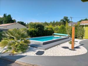 Maisons de vacances Gite avec piscine et espace bien-etre partages entre Bordeaux et Lacanau ocean : photos des chambres