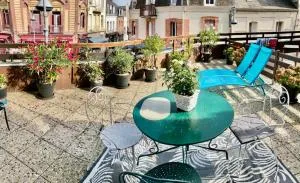 Appartement cosy avec grande terrasse vue mer - 滨海维莱