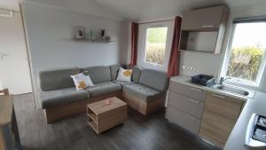 Mobil-home vue mer et campagne