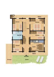 Almhütte Oberschaller bei Alfenalm - Ferienwohnungen am Berg