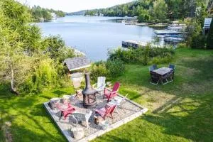 Bord de l’eau, VUE magnifique et SPA - Sainte-Agathe-des-Monts