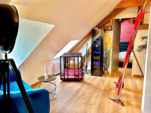 Appartements loft des desirs hammam, jacuzzi : photos des chambres