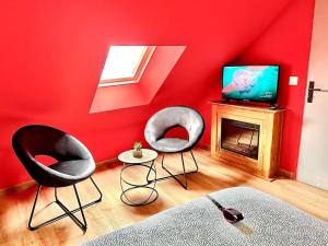 Appartements loft des desirs hammam, jacuzzi : photos des chambres