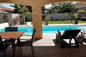 Villas Cosy&Charme piscine chauffee Bassin d-Arcachon : photos des chambres