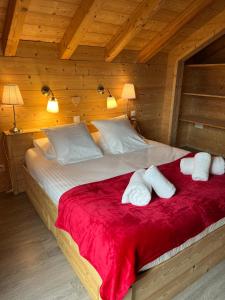 Chalets Chalet de Luxe Spacieux -12 pers- Sauna & Jacuzzi : photos des chambres