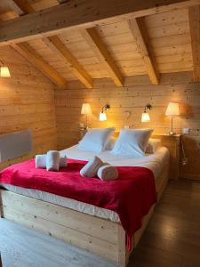 Chalets Chalet de Luxe Spacieux -12 pers- Sauna & Jacuzzi : photos des chambres