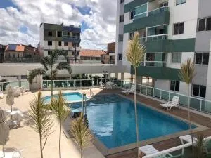 Apto com piscina a 1km do mar em Aracaju SE - Atalaia Velha