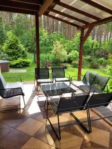 Dom wakacyjny MERLIN nad jeziorem Jodłów Sława Radzyń - Lubięcin